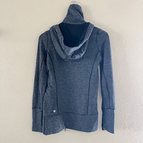 Lululemon Stride Jacket Soft mini Check Black heathered coal - Picture 7 of 12